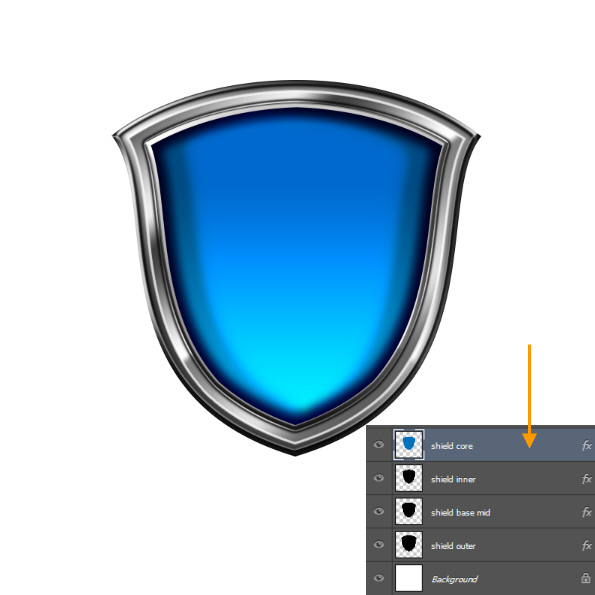 Create a Shiny Shield in Photoshop 45