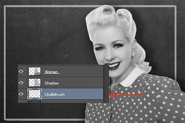 Create a Retro Chalkboard Scene in Photoshop 6