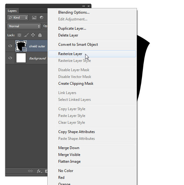 Create a Shiny Shield in Photoshop 15