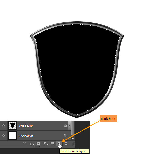 Create a Shiny Shield in Photoshop 25