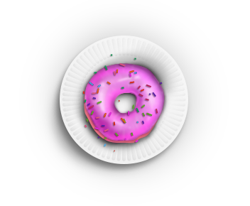 Draw Semi Realistic Donuts using Adobe Photoshop