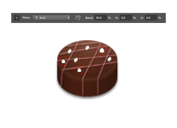 How to Create Chocolate Candies Text Effect in Photoshop 16