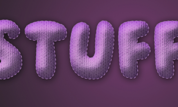 How to Create Stuffed Text Effect in Photoshop 27