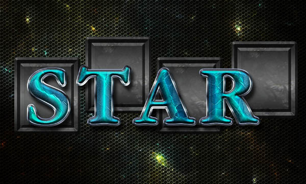 Space Tiles Text Effect 11