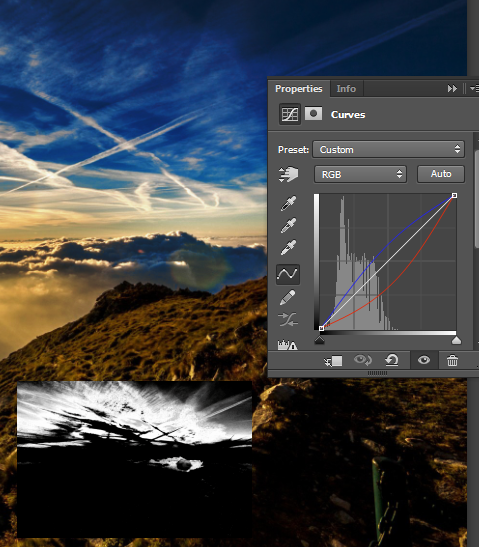 Create an HDR Effect Using Luminosity Masks 7