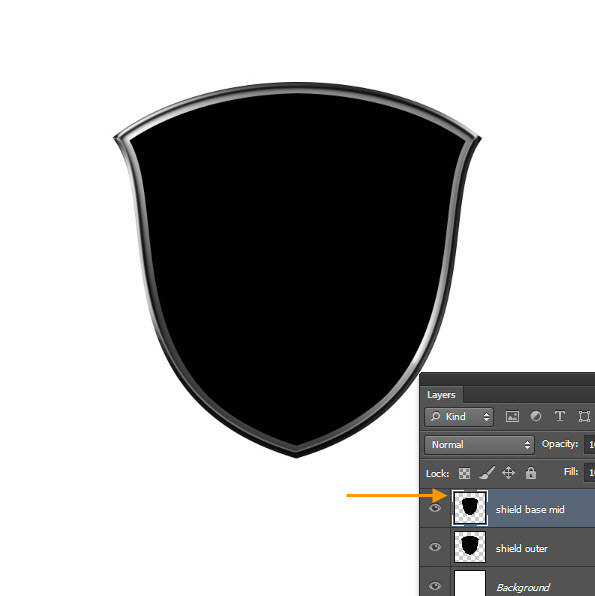 Create a Shiny Shield in Photoshop 26