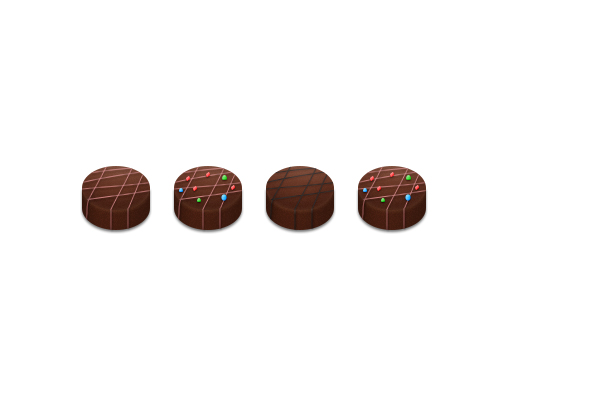 How to Create Chocolate Candies Text Effect in Photoshop 21