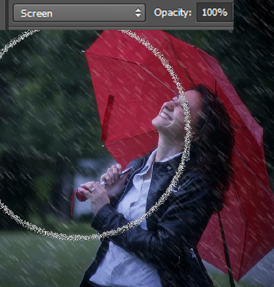 Add a Rain Effect to a Photo in Photoshop 11