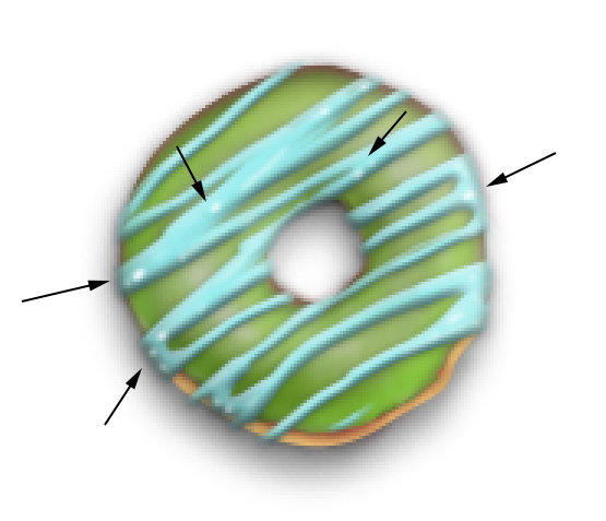 Draw Semi Realistic Donuts using Adobe Photoshop