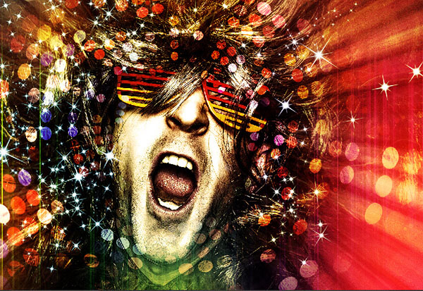 Create a crazy disco effect with Photoshop 20