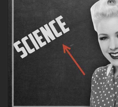 Create a Retro Chalkboard Scene in Photoshop 8