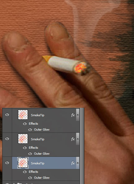 Create a smoking painting effect 17