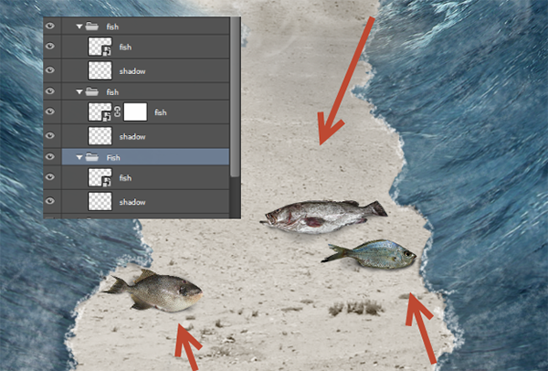 Create a Parting Sea Photo Manipulation in Photoshop 35