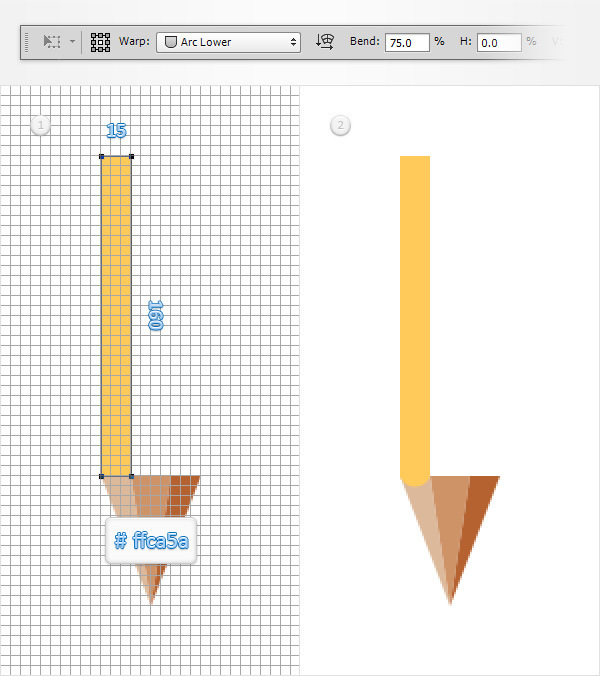 Create a Simple Pencil Icon in Adobe Photoshop 5