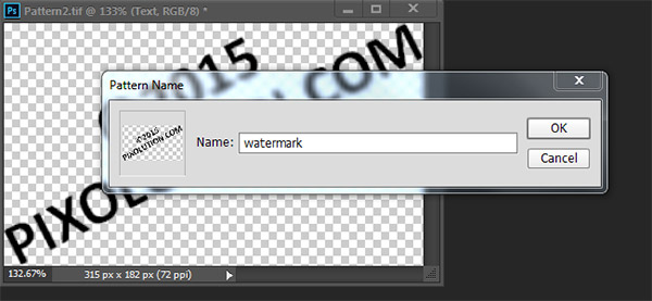 Add a Watermark Sign to any Photo in Photoshop 7