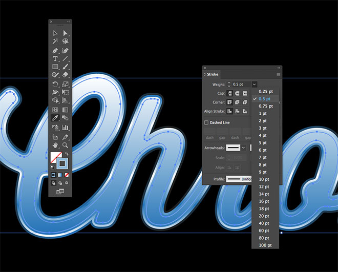 how-to-create-a-chrome-text-effect-in-adobe-illustrator