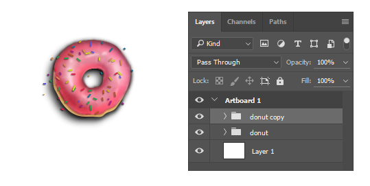 Draw Semi Realistic Donuts using Adobe Photoshop