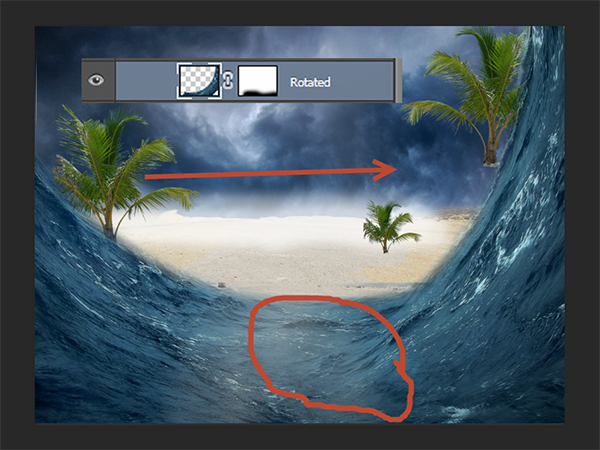 Create a Parting Sea Photo Manipulation in Photoshop 18