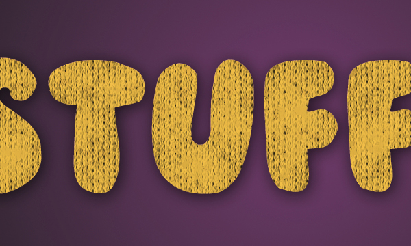 How to Create Stuffed Text Effect in Photoshop 18