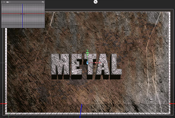 How to Create a Simple 3D Text Metal Effect in Photoshop CS6 step 22