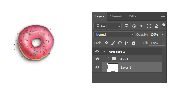 Draw Semi Realistic Donuts using Adobe Photoshop