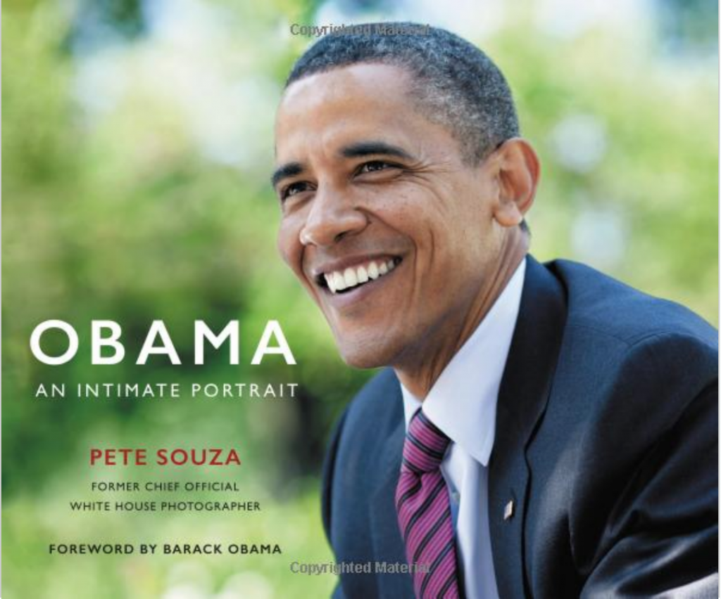 Cover of the photography book "Obama: An Intimate Portrait, by Pete Souza"