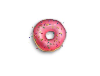 Draw Semi Realistic Donuts using Adobe Photoshop