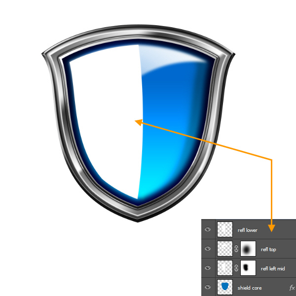 Create a Shiny Shield in Photoshop 58