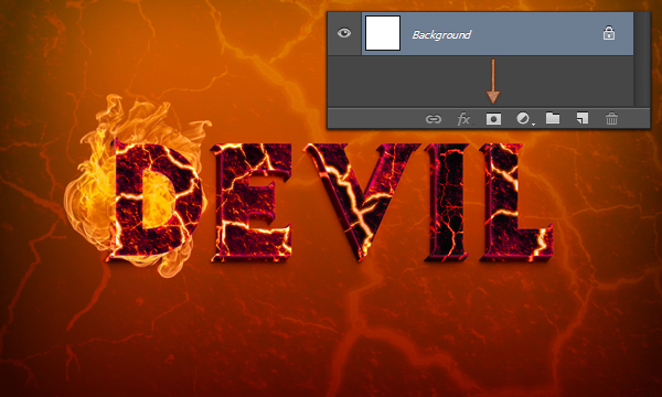 #Create a Devilish 3D Text Effect