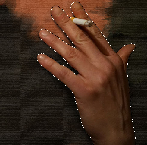 Create a smoking painting effect 11