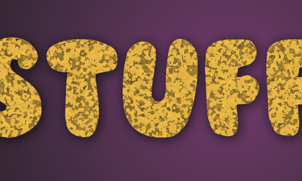 How to Create Stuffed Text Effect in Photoshop 16