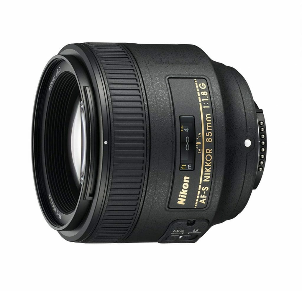 The Nikon 85mm f1.8 lens