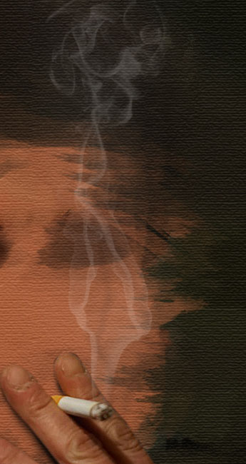 Create a smoking painting effect 5