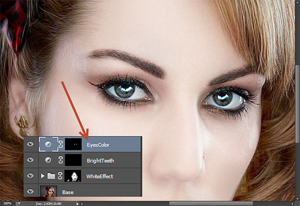 Create a Porcelain Skin Effect in Photoshop 11