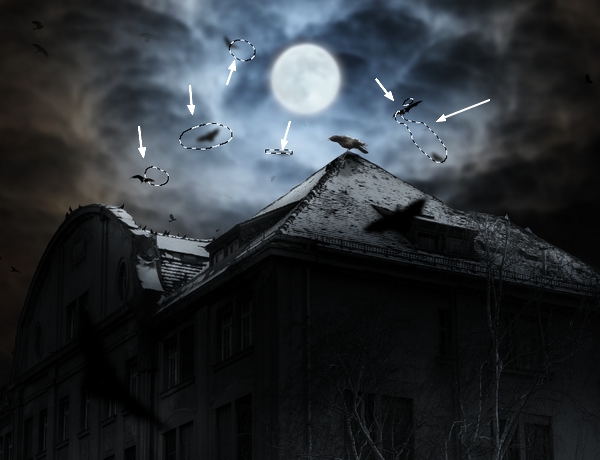 Create a Haunted House Scene with Photoshop 34