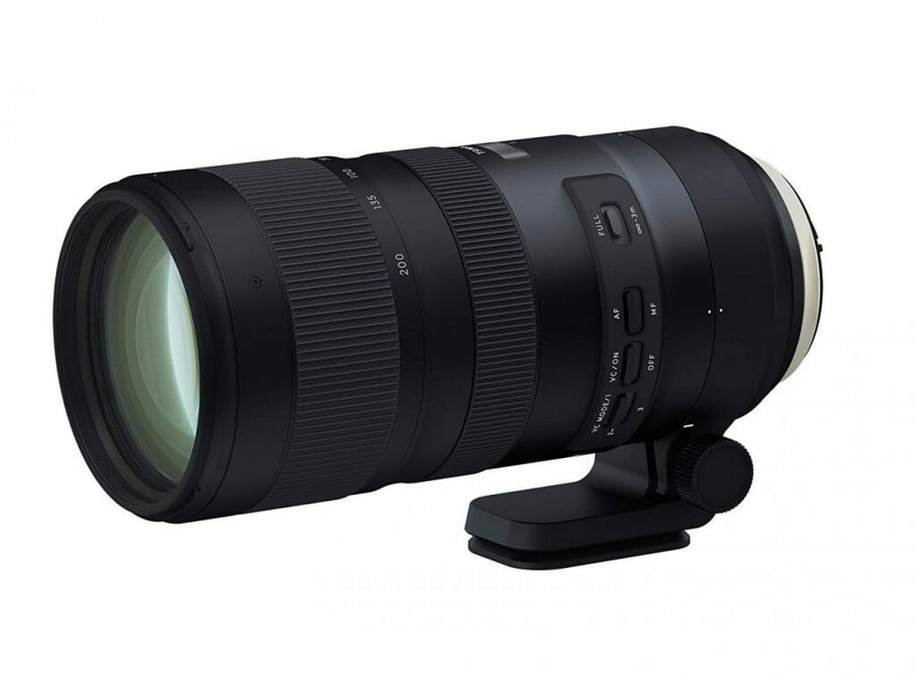 The Tamron 70-200mm f2.8 Di VC USD SP G2 lens for Nikon