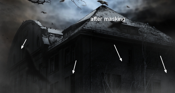 Create a Haunted House Scene with Photoshop 43