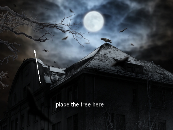 Create a Haunted House Scene with Photoshop 39