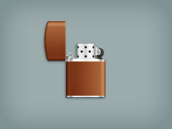 Create a Zippo Lighter in Adobe Photoshop 31