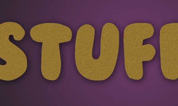 How to Create Stuffed Text Effect in Photoshop 14