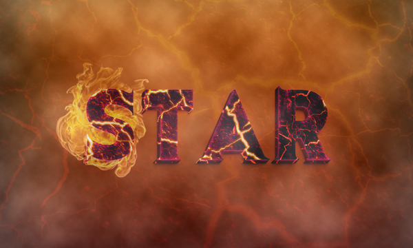 #Create a Devilish 3D Text Effect