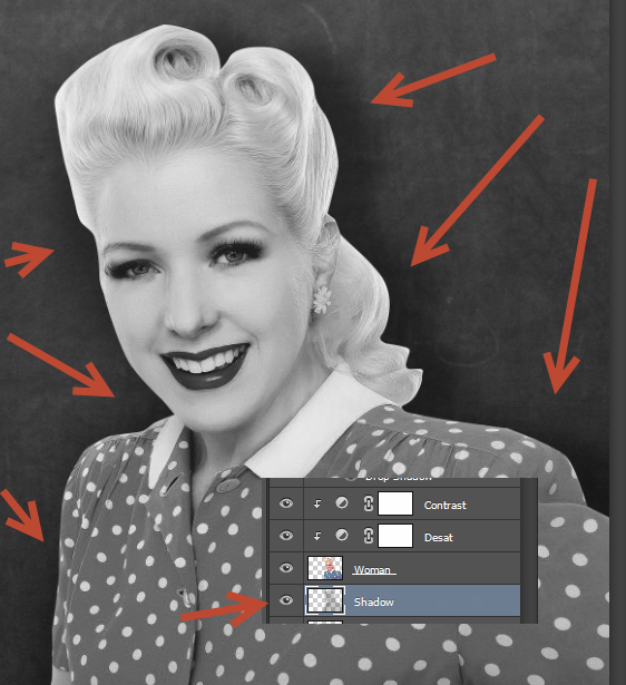 Create a Retro Chalkboard Scene in Photoshop 5