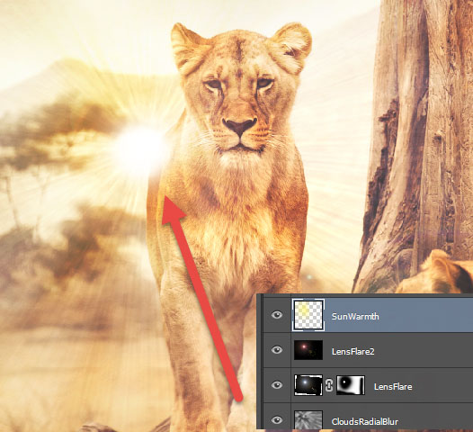 How to Add Lens Flare to an Image with Photoshop 15