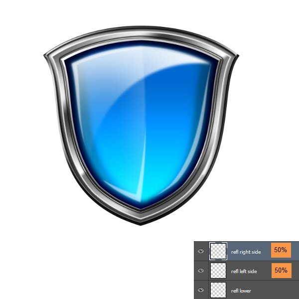 Create a Shiny Shield in Photoshop 64