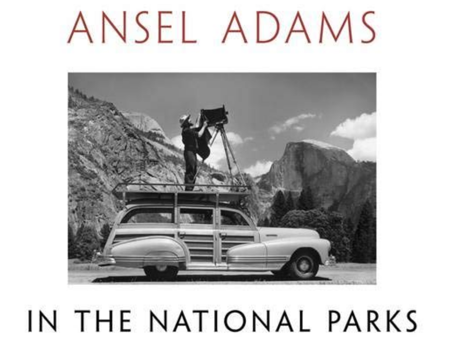 Cover of the photography book "Ansel Adams in the National Parks"