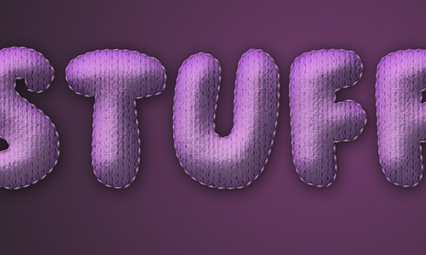 How to Create Stuffed Text Effect in Photoshop 30