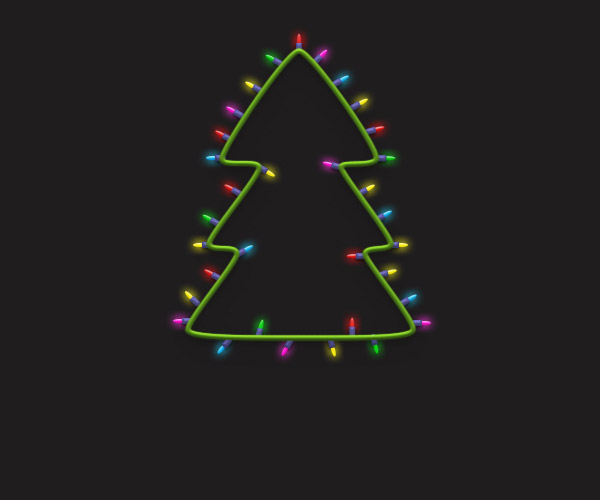 How to Create a Christmas Tree in Adobe Photoshop 31
