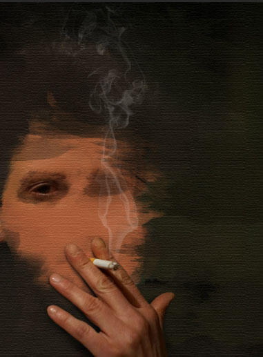 Create a smoking painting effect 12