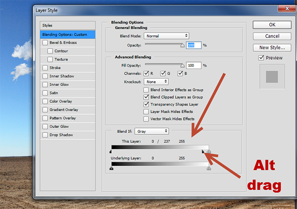 How to Add Clouds to an Empty Sky 5