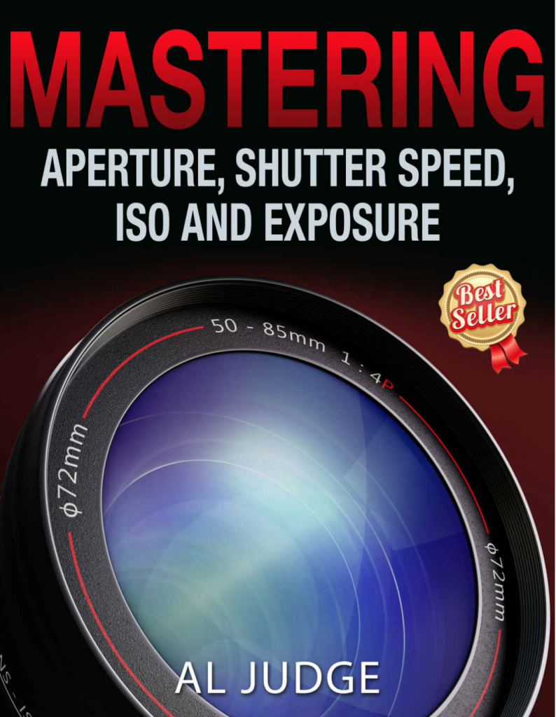 Cover of the photography book "Mastering Aperture, Shutter Speed, ISO and Exposure"